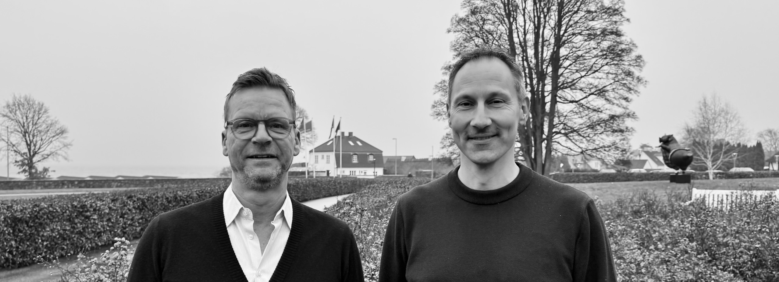 QntRisk Founders Lass Hoejlund and Hans-Joergen Flygger